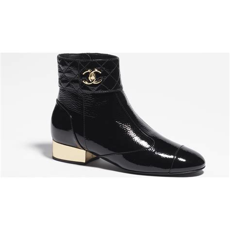 chanel mademoiselle at boots|chanel black canvas heel boots.